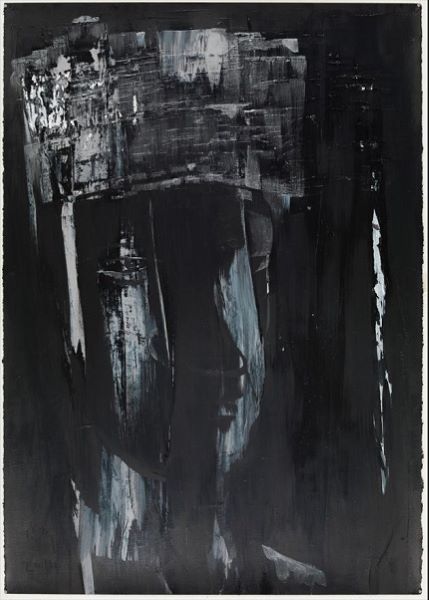 [2023] Mercury, Acrylic Ink on Paper, 100x70cm